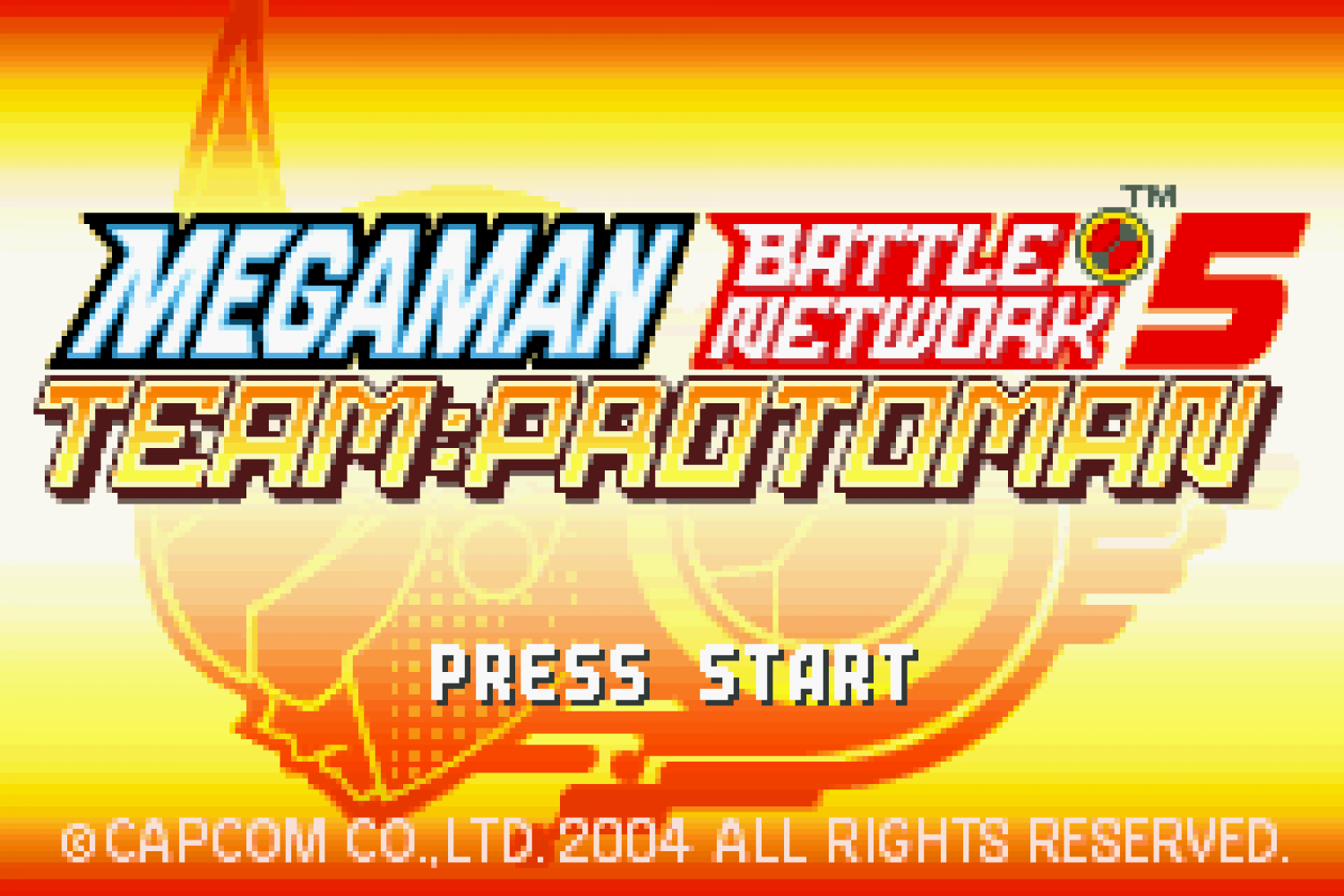 Mega Man Battle Network 5 - Team Proto Man